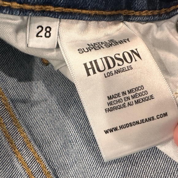 🌸Hudson Jeans Natalie Super Skinny Size 28🌸 - Picture 5 of 10